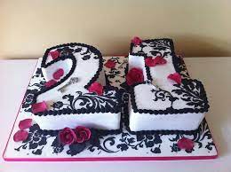 21st Birthday Cake Numbers gambar png
