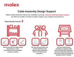 arrow and molex solve your custom cable