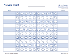 Are behavior charts effective for children? Printable Reward Charts For Kids Reward Chart Template