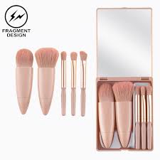 f d 5in1 makeup brush set w mirror