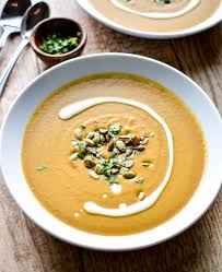 slow cooker y and creamy pumpkin soup