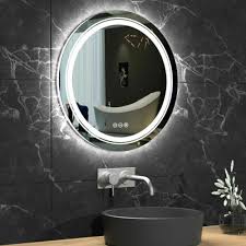 80cm Round Led Dimmable Bathroom Mirror