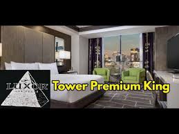 luxor tower premium king room overview