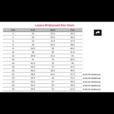 23 Exhaustive Lazaro Size Chart