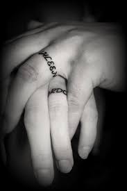 Ilsa diamond wedding ring for her. 60 Awesome Wedding Ring Tattoos Weddingomania