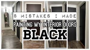 interior black doors
