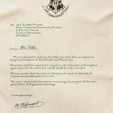 hogwarts acceptance letter minalima