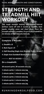 strength and treadmill hiit workout