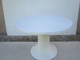 Vintage Round Patio Table Spun