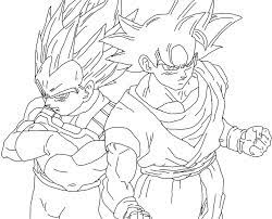 Dragon ball coloring pages goku vegeta with awesome goku black. Goku Ultra Instinct Coloring Pages Coloring And Drawing