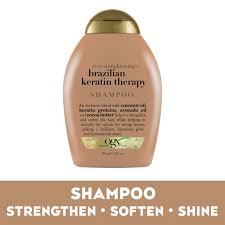 Coconut oil melts at around 76 degree centigrade. Ogx Ever Straightening Brazilian Keratin Therapy Smoothing Shampoo With Coconut Oil Cocoa Butter Avocado Oil For Lustrous Shiny Hair Paraben Free Sulfate Free Surfactants 13 Fl Oz Walmart Com Walmart Com