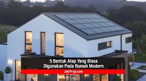 Tetapi sudah mulai jarang desain rumah minimalis atap limas, namun atap limas tidak pernah ketinggalan zaman. 5 Bentuk Atap Yang Biasa Digunakan Pada Rumah Modern