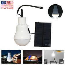 Portable Led Solar Lantern Tent Light Bulb Outdoor Solar Powered Camping Lights For Sale Online Ebay
