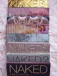 urban decay palette swatches of