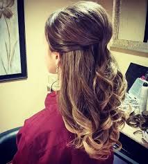 One of the biggest benefits of half up hairstyles (on natural curly hair) is that they are so quick to create and in most cases don't require a visit to the salon. 40 Stunning Hairstyles That Make Thin Hair Look Thick Thin Fine Hair Thin Hair Updo Hairstyles For Thin Hair