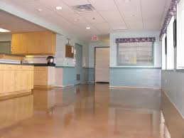 are polished concrete floors slippery