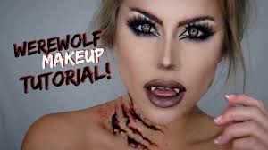 werewolf makeup tutorial halloween 2018