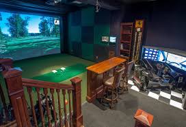 golf simulator for fun and practice