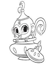 These alphabet coloring sheets will help little ones identify uppercase and lowercase versions of each letter. Escuela Infantil Castillo De Blanca Colorear A Shimmer Y Shine Coloring Pages Coloring Books Nick Jr Coloring Pages