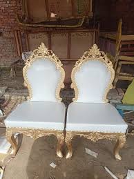 wooden golden wedding chair size 1 seatar