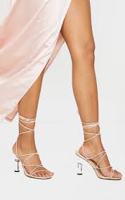 clear cylinder heel ghillie lace