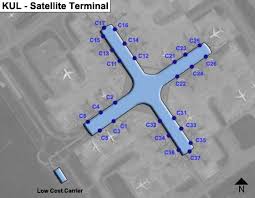 To create a database of this site took over a year. Kuala Lumpur Airport Kul Satellite Terminal Map