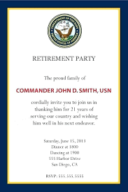 Military Wedding Invitation Wording Military Retirement Invitations