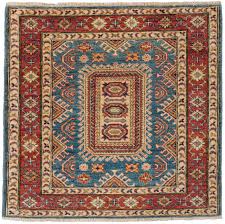 fine afghan kazakh wool square rug