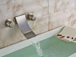 Bathroom Bath Sink Waterfall Faucet