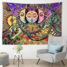 New Psychedelic Tree Tapestry Mandala