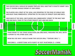 soccer conditioning drills for high