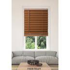 Our collection of faux wood blinds ticks both boxes. Hd 2 1 2 In 42x64 Premium Faux Wood Blinds Maple The Bargain Brothers