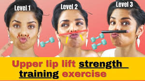 weight training your upper lip area
