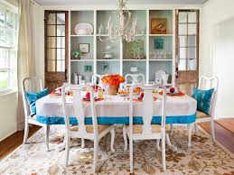 dining room for holiday entertaining