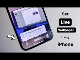 how to set live wallpaper in any iphone