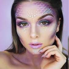 easy diy mermaid makeup face painting