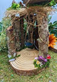 Fairy Garden House Made From Wood And