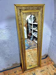 Moroccan Brass Mirror Large Mirror