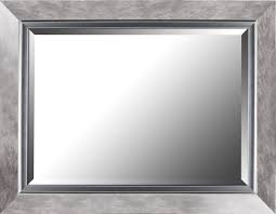 27 X35 Large Wall Mirror Silver