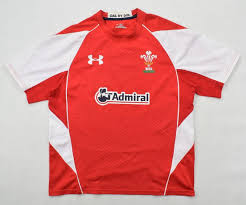 wales rugby under armour shirt l rugby