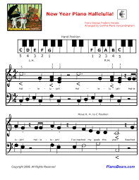 As an adult, it is challenging to learn the violin in a world where violin methods have been tailored to teach kids for 100+ years. Piano Matters Newsletter New Year Piano Hallelujah Free Sheet Music