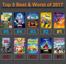 This list includes classic disney. Top 5 Best And Worst Animated Movies Of 2017 By Jimation On Deviantart