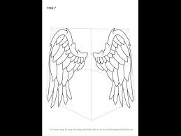 How To Draw Angel Wings Youtube