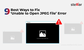 fix unable to open jpeg file error