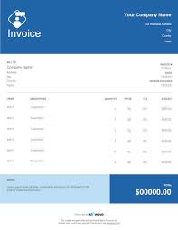42+ Sales Invoice Template Word 2007 Gif