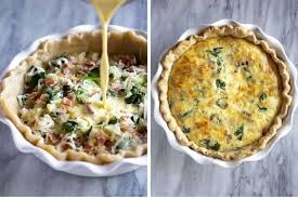 spinach and bacon quiche tastes