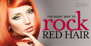 the right way to rock red hair empire
