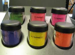 mac cosmetics pro lanches neon pigments