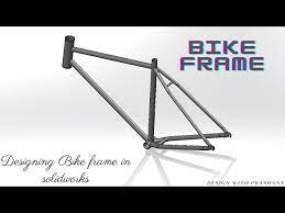 designing a bike frame in solidworks