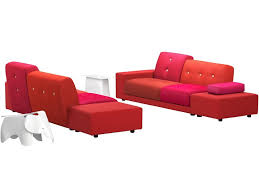 polder sofa fabric sofa by vitra